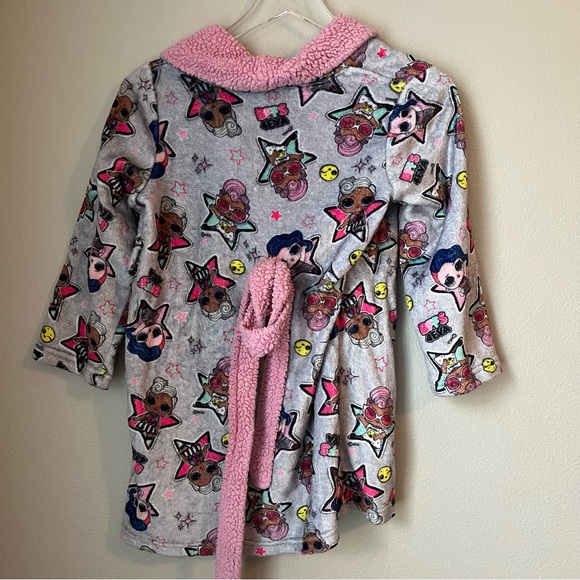 Girls LOL Surprise Robe Size Small Bath Cozy - Picture 5 of 5